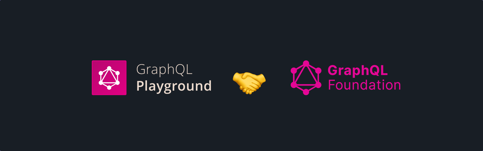 Banner showing the Prisma and GraphQL Foundation logos with a :handshake: emoji between them